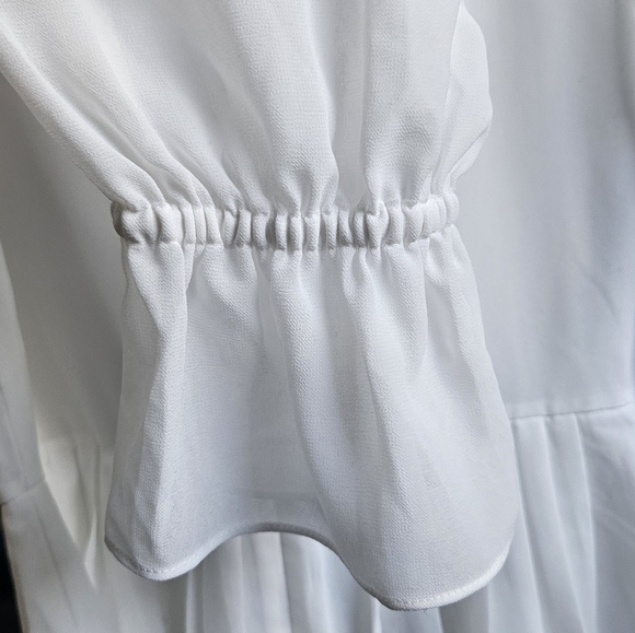Ted Baker Robbee White Blouse Size 4 - Picture 9 of 14